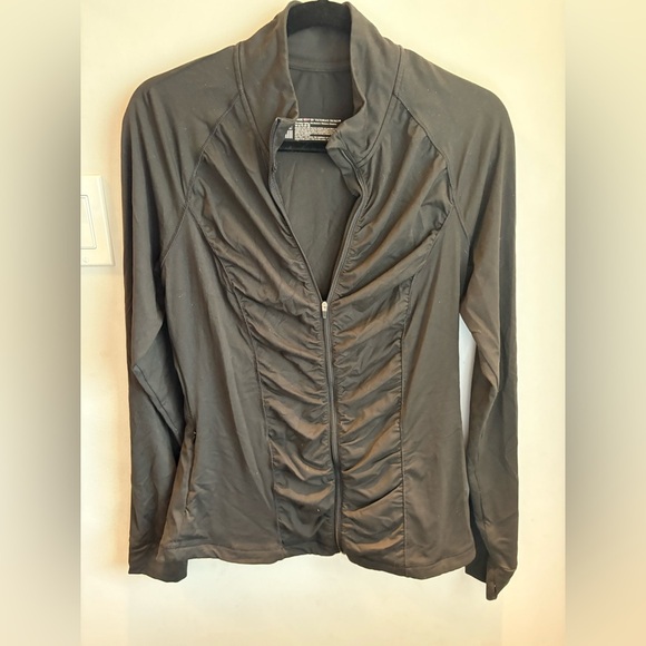 Victoria Secret Women’s Black Zip Up Jacket - Picture 1 of 5